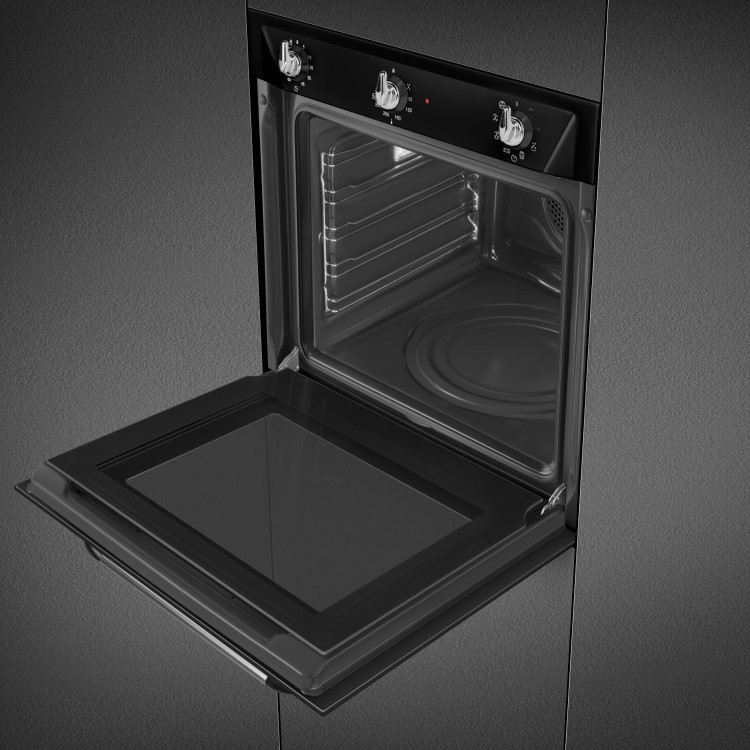 Smeg SF6905N1 Victoria Electric Single Oven - Black