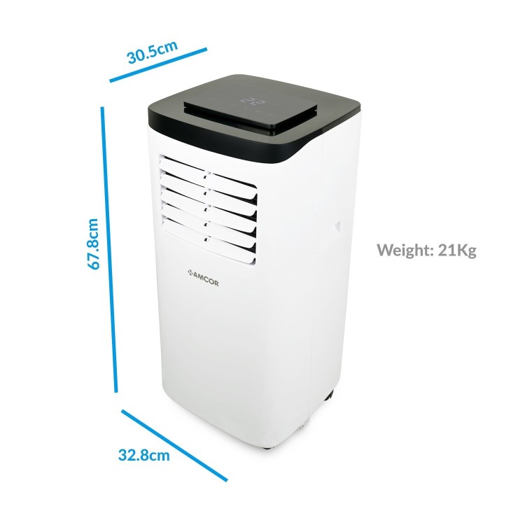 Refurbished Amcor SF8000E-V3 Portable Air Conditioner for rooms up to 18 sqm