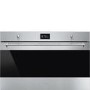 Refurbished Smeg Classic SF9390X1 90cm Multifunction Single Built In Electric Oven Stainless Steel