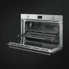 GRADE A1 - Smeg SF9390X1 90cm Classic Stainless Steel and Eclipse Glass Multifunction Single Oven