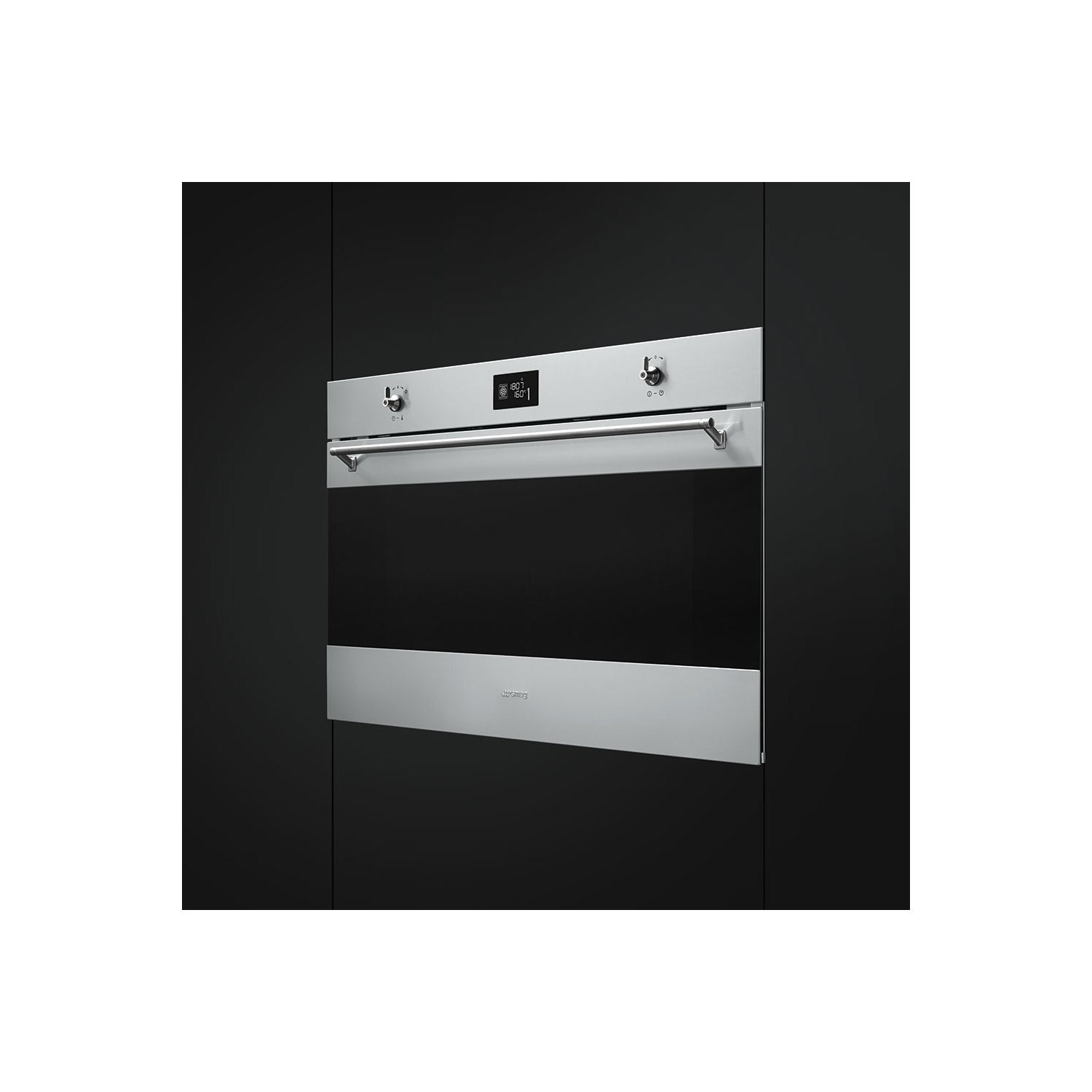 Smeg SF9390X1 Classic 90cm Multifunction Single Oven - Stainless Steel Smeg SF9390X1 Classic 90cm Multifunction Single Oven - Stainless Steel