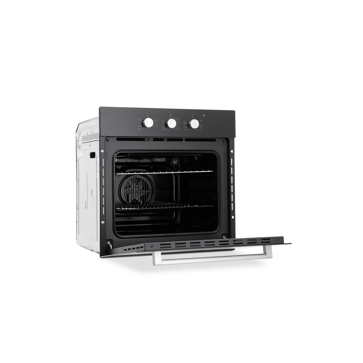 Montpellier SFCP10 57L Built In Electric Single Oven And Ceramic Hob