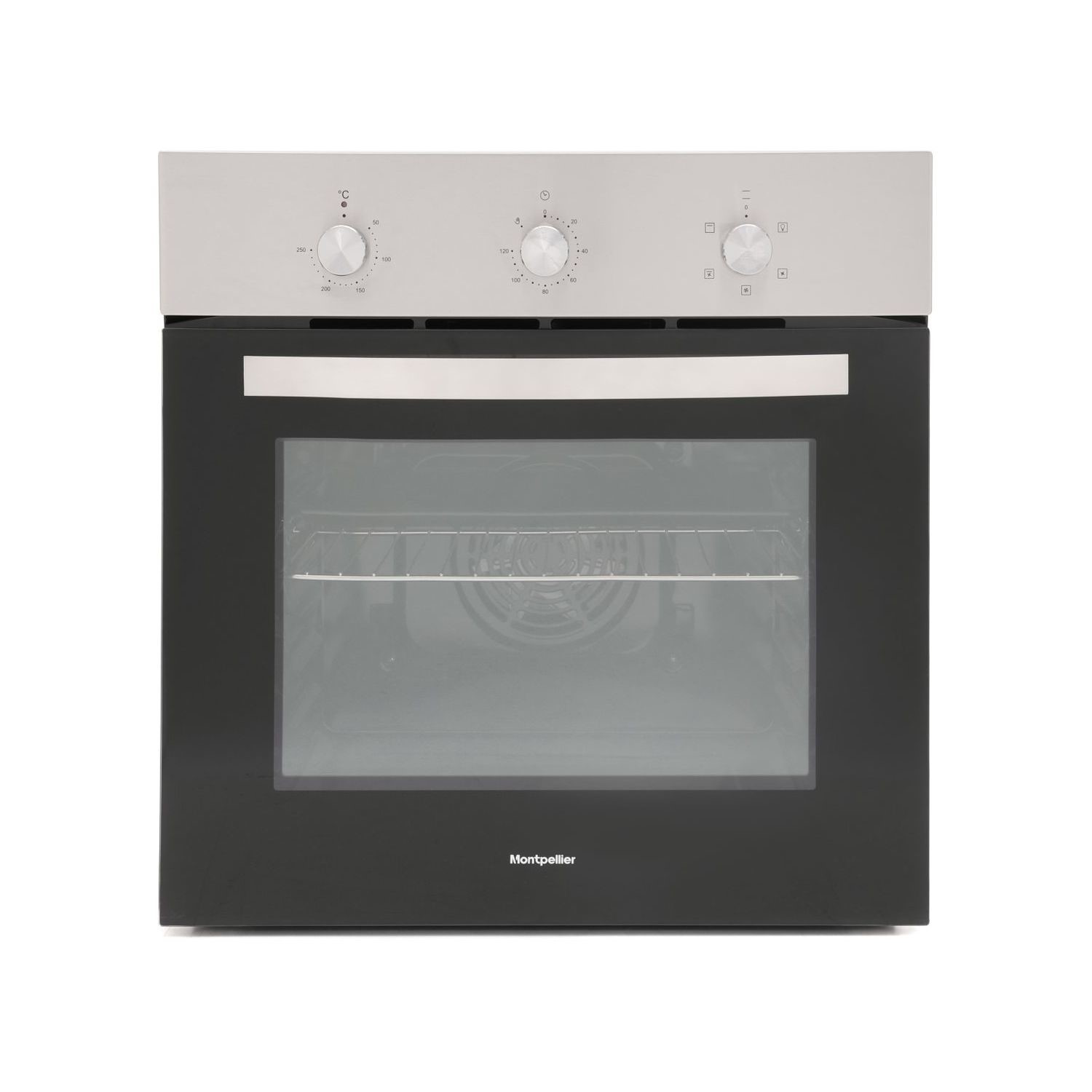 Montpellier SFCP11 5 Function Electric Single Oven & Four Zone Ceramic Hob Pack Appliances Direct