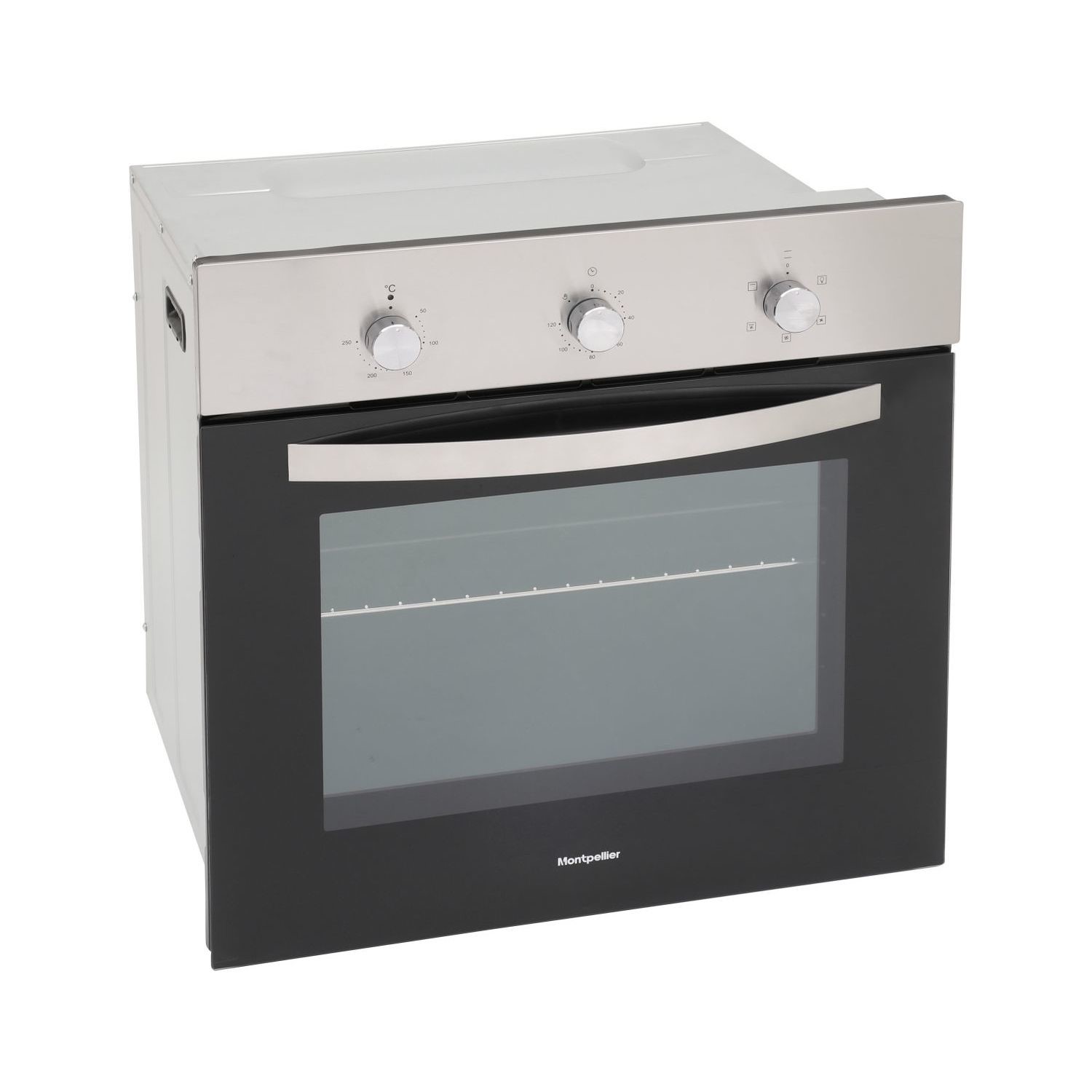 Montpellier SFCP11 5 Function Electric Single Oven & Four Zone Ceramic Hob Pack Appliances Direct