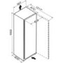 Liebherr 278 Litre Upright Freestanding Freezer  - Silver