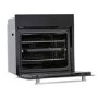 Montpellier SFO68MFB 65L Touch Control Six Function Single Oven With Telescopic Runners And  Programmable Timer - Black