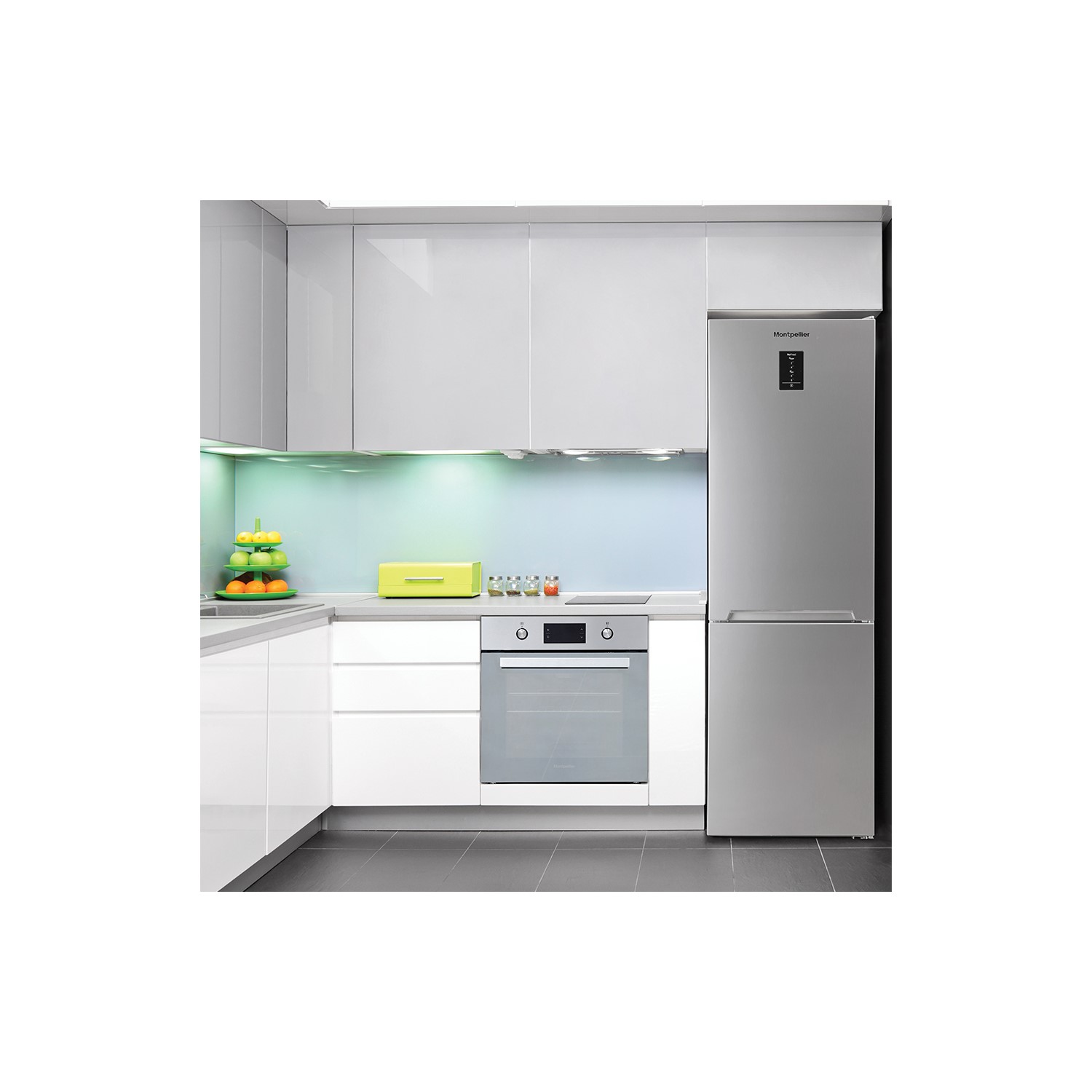 Montpellier Sfom69mx 65l Eight Function Single Oven With