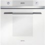 Smeg SFP109B Linea Pyrolytic Multifunction Maxi Plus Electric Built-in Single Oven - White