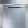 Smeg SFP140E Linea Pyrolytic Multifunction Electric Built-in Single Oven With Touch Controls Stainless Steel