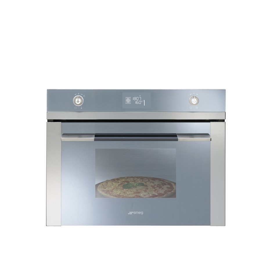 Smeg SFP4120PZ Linea Compact Pyrolytic Self Cleaning Pizza Oven