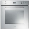 Smeg SFP485X Cucina Pyrolitic Multifunction Maxi Plus Electric Built-in Single Oven - Stainless Steel
