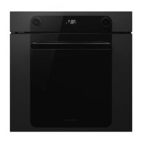 Smeg Musa Electric Single Oven with Pyrolytic Cleaning - Black