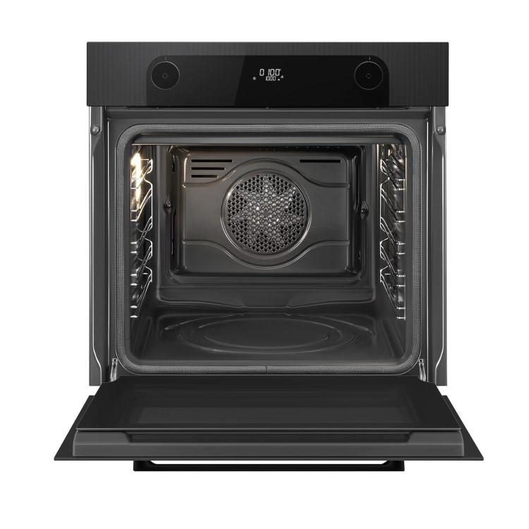 Smeg Musa Electric Single Oven with Pyrolytic Cleaning - Black