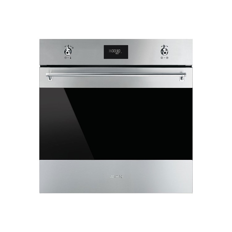 Smeg SFP6372X 60cm Classic Stainless Steel and Eclipse Glass Pyrolytic Multifunction Oven