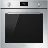 Smeg SFP6401TVX Cucina 60cm Multifuction Single Oven With Pyrolytic Cleaning - Stainless Steel