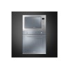Smeg SFP6401TVS Cucina 60cm Multifuction Single Oven With Pyrolytic Cleaning - Silver