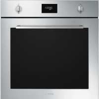 Refurbished Smeg Cucina SFP6401TVX1 60cm Single Built In Electric Oven Stainless Steel