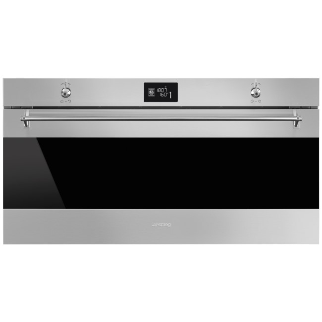 Smeg 90cm Electric Single Oven - Stainless Steel
