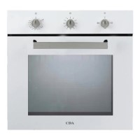 CDA SG120WH 54L Single Fanned Gas Oven - White