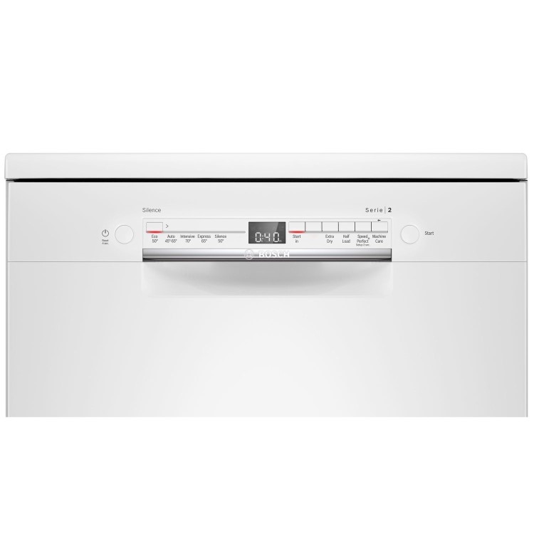 Refurbished Bosch Serie 2 SGS2HKW66G 12 Place Freestanding Dishwasher White
