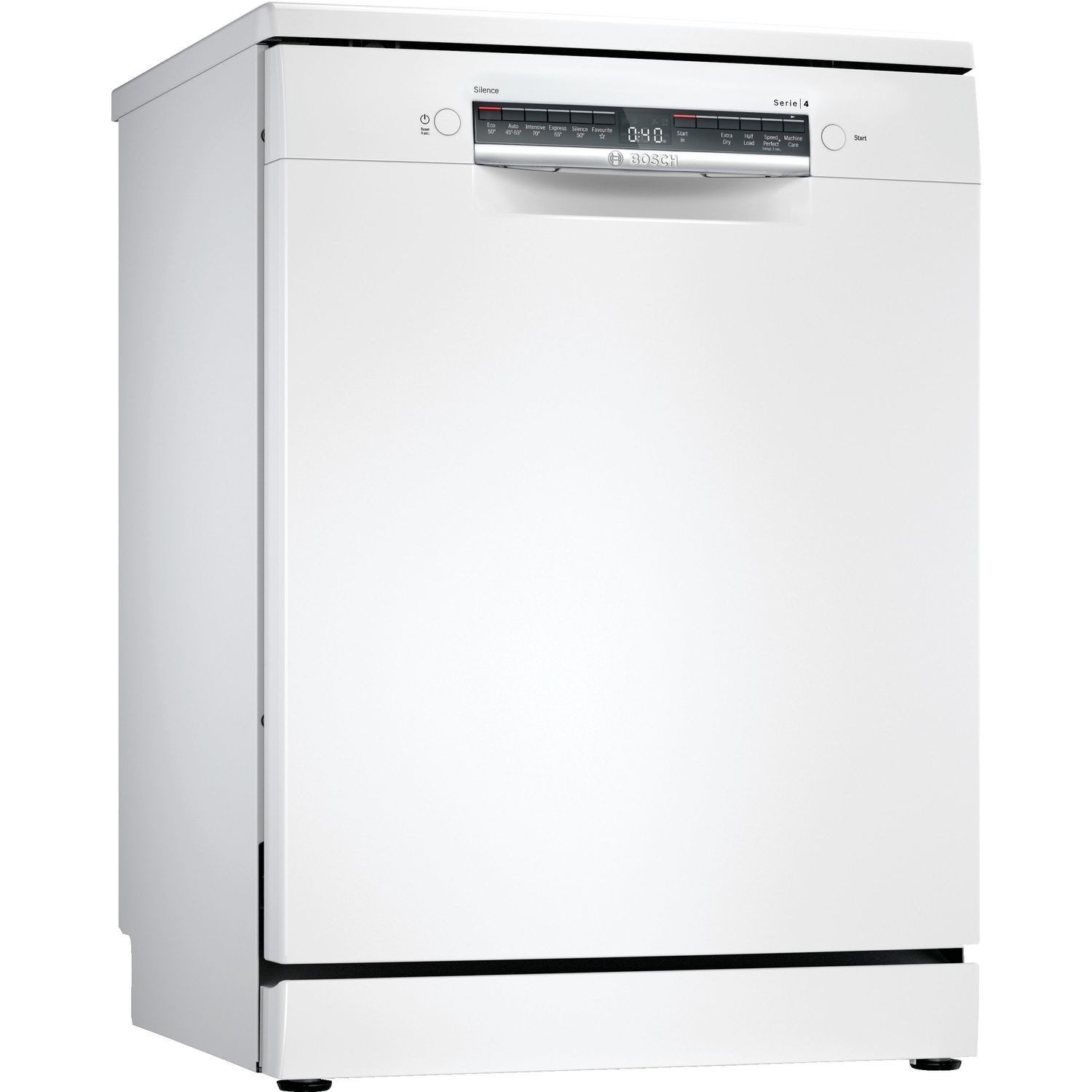 Bosch Series 4 13 Place Settings Freestanding Dishwasher - White