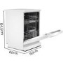 Bosch Serie 4 13 Place Settings Freestanding Dishwasher - White