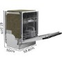 Refurbished Bosch Series 2 SMV2ITX22G 12 Place Fully Integrated Dishwasher