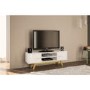 Birlea Shard TV Unit White
