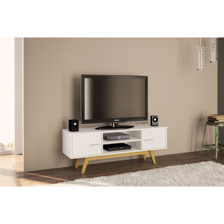 Birlea Shard TV Unit White