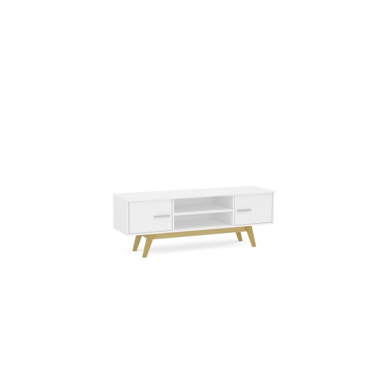 Birlea Shard TV Unit White