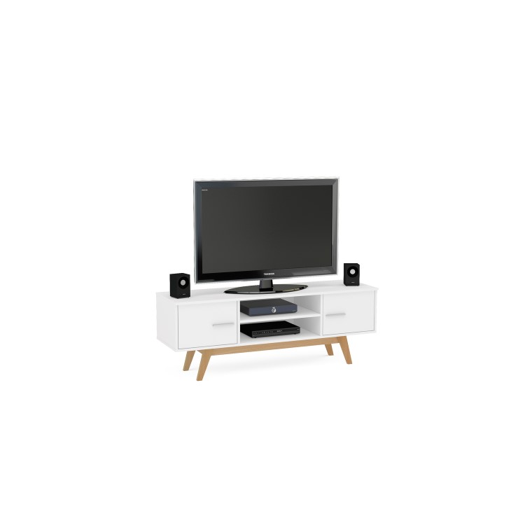 Birlea Shard TV Unit White