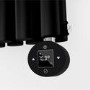 GRADE A1 - Black electriQ 800W Thermostatic Wi-Fi Heating Element for Electric Radiators Dual-fuel or Towel rail - Plug-In and Hardwired Options
