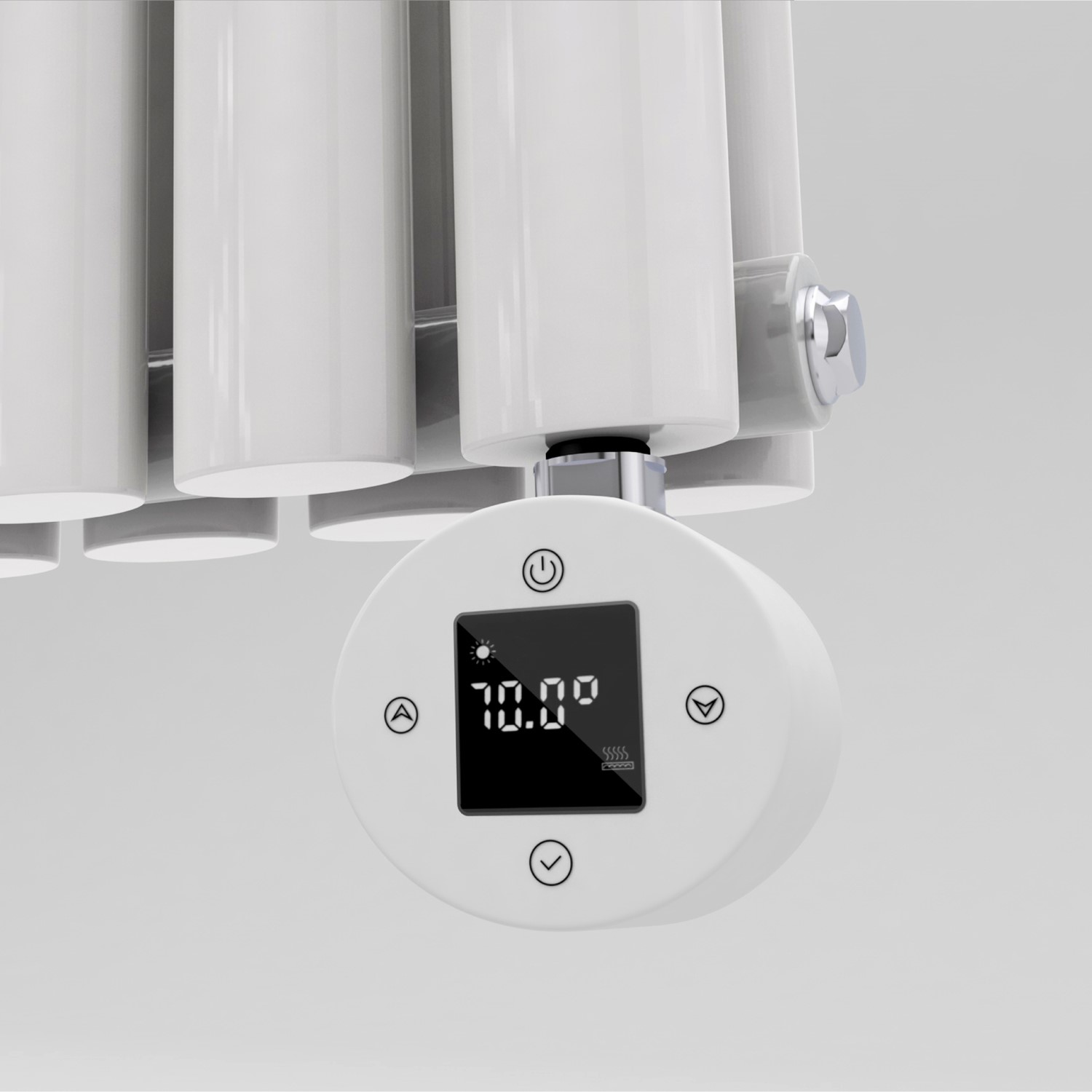 1000W Thermostatic Wi Fi Heating Element Electric Radiators Dual fuel or Towel rail Plug Har