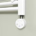 White electriQ 1000W Smart Wi-Fi Thermostatic Heating Element for Electric & Dual-Fuel Radiators and Towel Rails – Plug-In or Hardwired