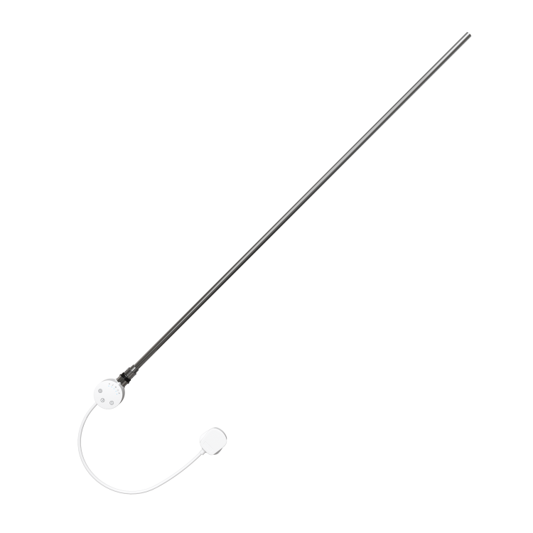 White electriQ 1200W Smart Wi-Fi Thermostatic Heating Element for Electric & Dual-Fuel Radiators and Towel Rails – Plug-In or Hardwired