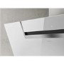 Elica Sheen 90cm Angled Cooker Hood - White Glass