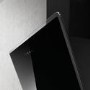 GRADE A3 - Elica SHIRE-60-BLK 60cm Angled Cooker Hood - Black Glass