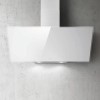 Elica SHIRE-90-WH 90cm Angled Cooker Hood - White Glass