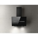 A2/SHY-BLK-60 Refurbished Elica Shy SHY-BLK-60 60cm Angled Cooker Hood Black Glass