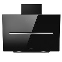 79007787/1/SHY-BLK-60 Refurbished Elica Shy 60cm Angled Cooker Hood - Black Glass