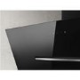 Elica Shy 60cm Angled Cooker Hood - Black Glass