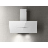 Refurbished Elica Shy SHY-WH-90 90cm Angled Cooker Hood White Glass
