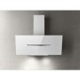 Elica Shy 90cm Angled Cooker Hood - White Glass