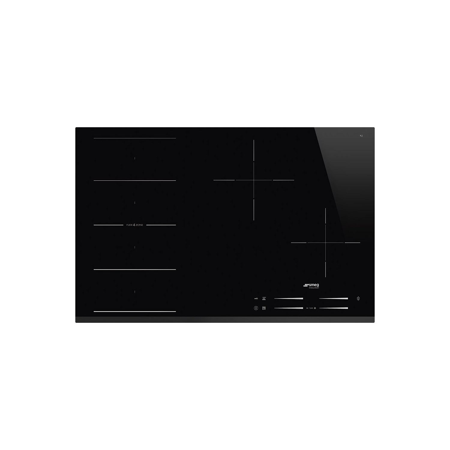 Smeg SI1F7845B 78cm 4 Zone Induction Hob