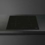 Smeg 60cm 4 Zone Plug & Play Induction Hob - Black