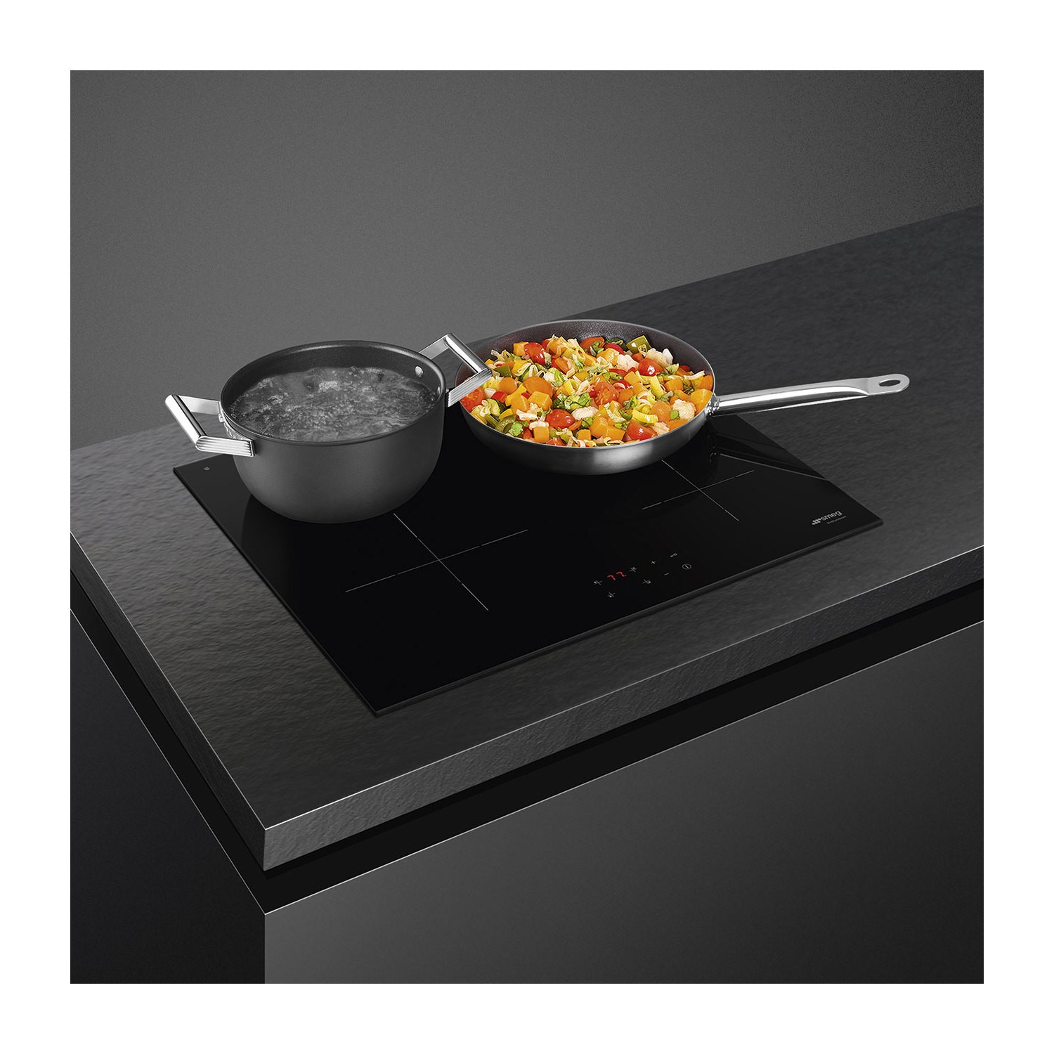Smeg 60cm 4 Zone Induction Hob SI2641D Appliances Direct
