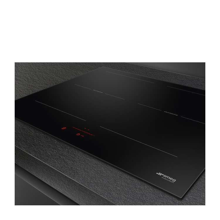 Smeg 60cm 4 Zone Induction Hob - Black