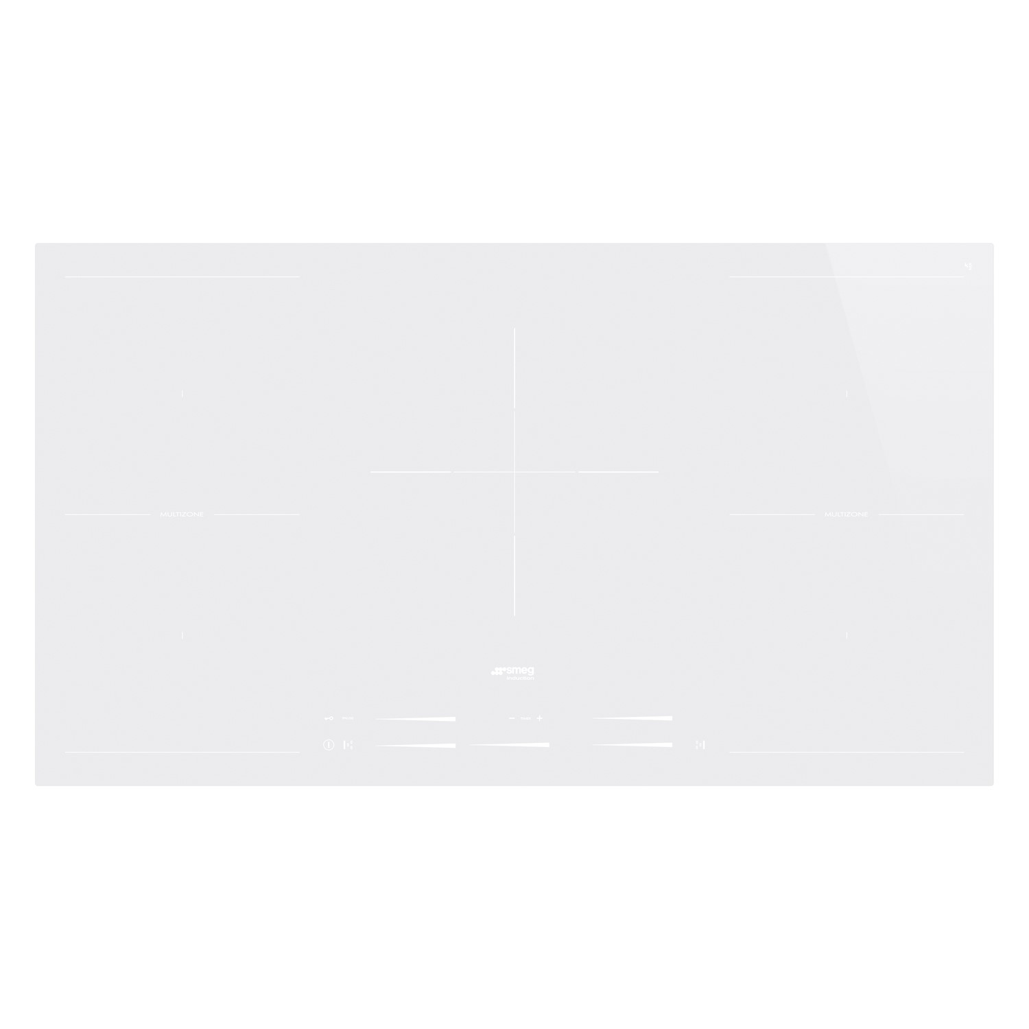 Smeg SI2M7953DW 90cm White Glass Induction Hob