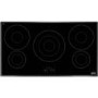 Smeg SI3950B Touch Control Angled Edge Glass 90cm Induction Hob