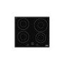 Smeg SI4641CB 60cm 4 Zone Angled Edge Glass Induction Hob with Touch Controls